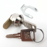 EURO-LOCKS lever lock suitable for locking letterboxes and sheet metal doors.