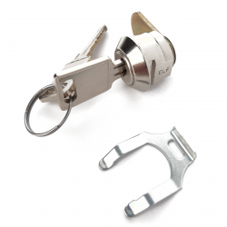 EURO-LOCKS lever lock suitable for locking letterboxes and sheet metal doors.