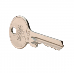 Key for 40 mm padlock keyed...