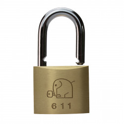 40 mm padlock keyed alike BASI VHS 611 Set of 5 x locks + 2 x keys