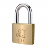 40 mm padlock keyed alike BASI VHS 611 Set of 5 x locks + 2 x keys