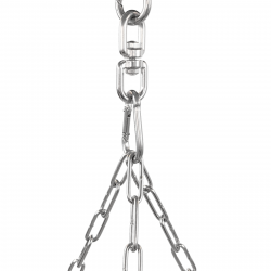 DAMASTOS Ø50cm chain set incl. chain swivel for grill grate