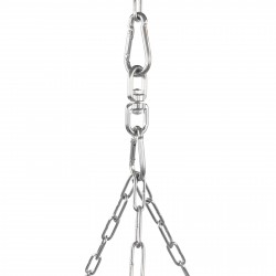 Juego de cadenas DAMASTOS Ø60cm que incluye giratorio y cadena de ajuste para parrilla