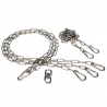 DAMASTOS Ø90cm chain set incl. chain swivel and adjusting chain for grill grate