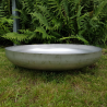 Dished base Ø 50 cm stainless steel