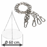 DAMASTOS Ø60cm chain set for grill grate