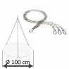 DAMASTOS Ø100cm chain set for grill grate